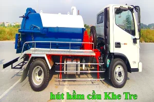hút hầm cầu Khe Tre