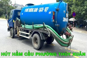 hút hầm cầu phường Thủy Xuân