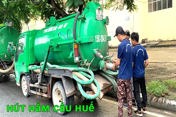 dịch vụ hút hầm cầu Huế