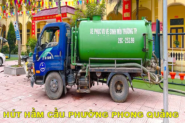 Hút hầm cầu phường Phong Quảng, Huế gọi 0971.074.075 Dịch vụ hút hầm cầu phường Phong Quảng