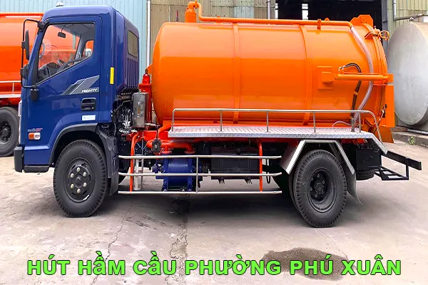 dịch vụ hút hầm cầu phường Phú Xuân