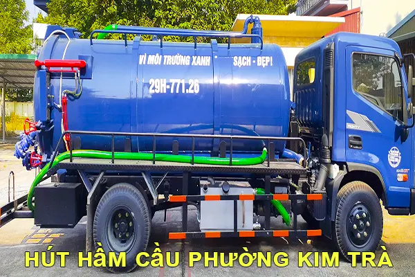 dịch vụ hút hầm cầu phường Kim Trà, Huế