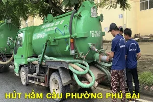 hút hầm cầu phường Phú Bài