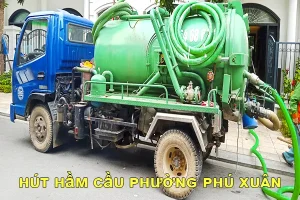 hút hầm cầu phường Phú Xuân