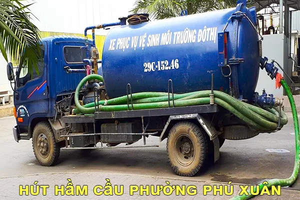 dịch vụ hút hầm cầu phường Phú Xuân, Huế